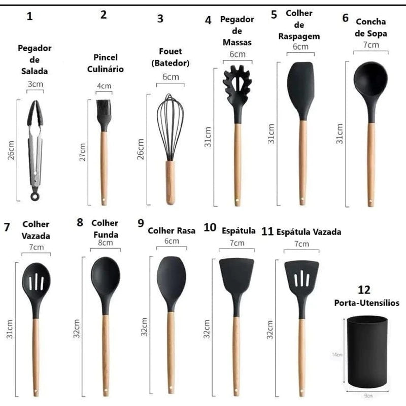 Set de Utensilios de Cocina