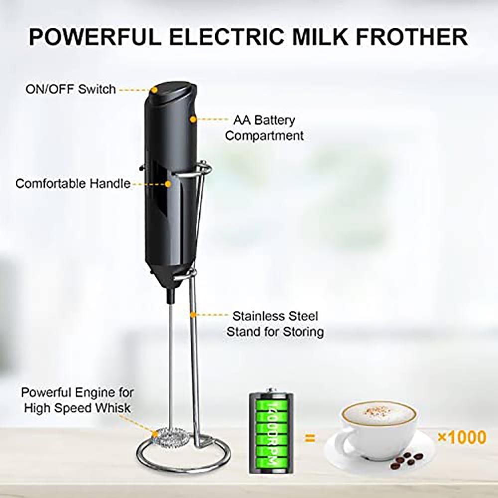 Batidor Eléctrico Portátil con Base