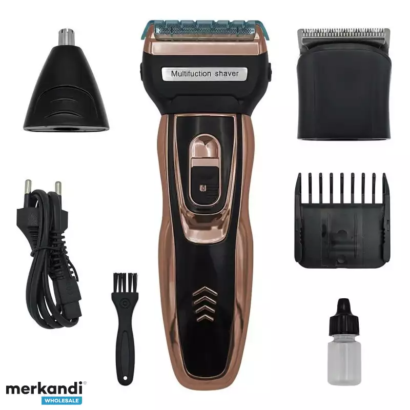 Afeitadora Eléctrica Geemy 3 en 1